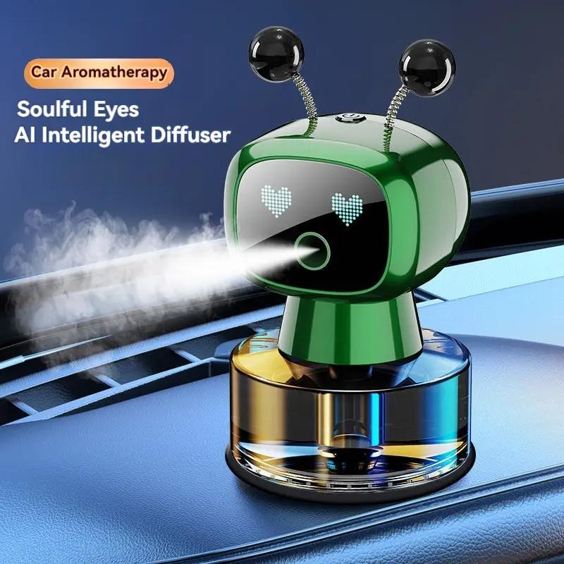 Intelligent Robot Aromatherapy Machine，car aromatherapy diffuser，car aromatherapy，adjustable  aroma diffuser，portable waterless diffuser