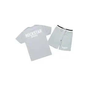 Sana Heather Grey Short Set