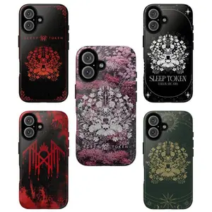 Sleep Token “Even In Arcadia” Phone Case – Dark Band Aesthetic Design | Tough Magsafe Protective Cover  | Wireless Charging Compatible | Compatible With iPhone 11–17