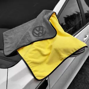 For VW Volkswagen Golf Polo Passat Touran Car Wash Accessories Microfiber Towel Auto Cleaning Drying Cloth