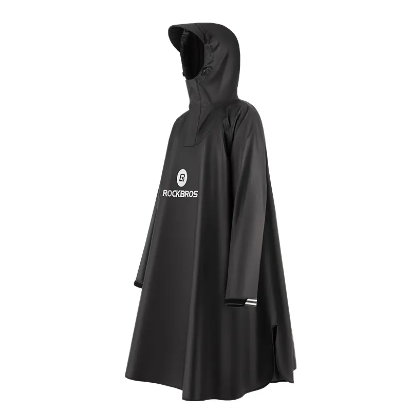ROCKBROS Waterproof Raincoat - Rainproof, Wind-Resistant, All-Seasons Protective Gear for Motorcycle Cycling, Hiking