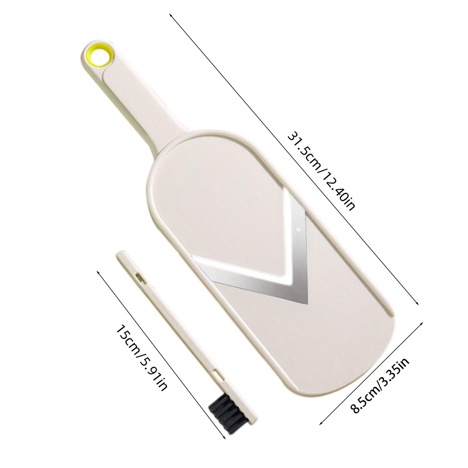 Beige Japanese Style  Cabbage Slicer, 1 Count Multifunctional Vegetable Salad Slicer for Cabbage, Salad & Fruit Vegetable Slicer, Vegetable Dicer, Grater & Cutter, Plastic Kitchen Utensils & Gadgets, Vegetable Cutter, Cabbage Cutting Shredder