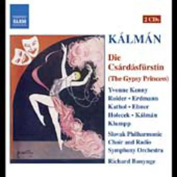 Richard Bonynge - Naxos English Band Die Csardasfurstin Music CD, 2005 Release, Full Tracks, 1 Disc, No Age Restriction