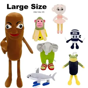 Italian Brainrot Inspired Plush Toy, Tung Tung Tung Sahur/Tralalero Tralala Plush Soft Stuffed Meme Dolls for Collectors, Aesthetic  & Funny Christmas and Birthday Gift, Stuffed Animal