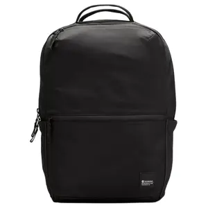 Lululemon Double-Zip 22L Recycled Polyester Backpack - Black Logo, Adjustable Multi-Compartment, Small, Carry On, Aesthetic Tech Backpack for Men and Women, Casual Commuter Style, Small Backpacks, Carry On Backpacks