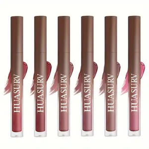 [mothers Day Gifts][12PCS]HUASURV BRILLIANT LIP GLOSS Moisturizing And Coloring-SASA