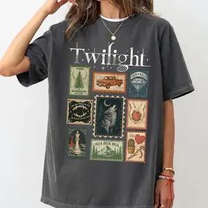 Twilight Inspired City Of Forks Shirt Comfort Colors, Hoa Hoa Hoa Season T Shirt, Forks Washington Tee, Book Lover Gift