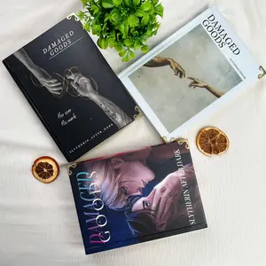 Damaged Goods Dark Romance Hardcover Book | Dramione Collector Edition with Bookmark, Emotional Romance Aesthetic Book, Slytherin After Dark