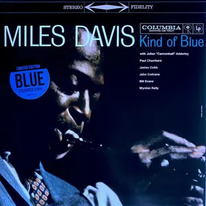 Miles Davis - Kind Of Blue (Blue Marlbled Vinyl)  [VINYL RECORD - LP] UK - Import