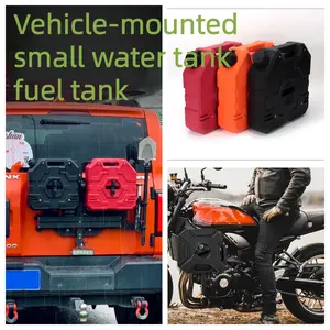 1.8 Gallon/7.5L Portable Fuel Storage Tank , Leak-Proof Adjustable Flow, Includes Spray Nozzle, Suitable for Suvs, Rvs, Atvs, Motorcycles （Mounting bracket sold separately）