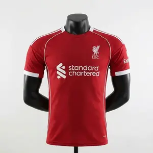 Liverpool 2025/26 Home Jersey Player Version – Match Ready Soccer Shirt with Elite Performance