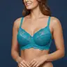 HSIA Sunflower Floral Lace Unlined Unpadded Plus Size Underwire Full Coverage Minimizer Bra HSIA purple lace bra dealsforyoudays