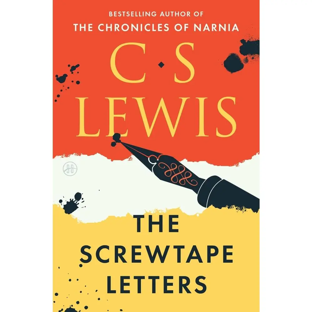 Used Literature Book - The Screwtape Letters by C. S. Lewis (Soft Cover, Fiction Book, Reading Materials) - Entertaining and Enlightening English Edition, Fiction Books