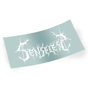 Senseless OG Metal Logo Vinyl Car Window Banner