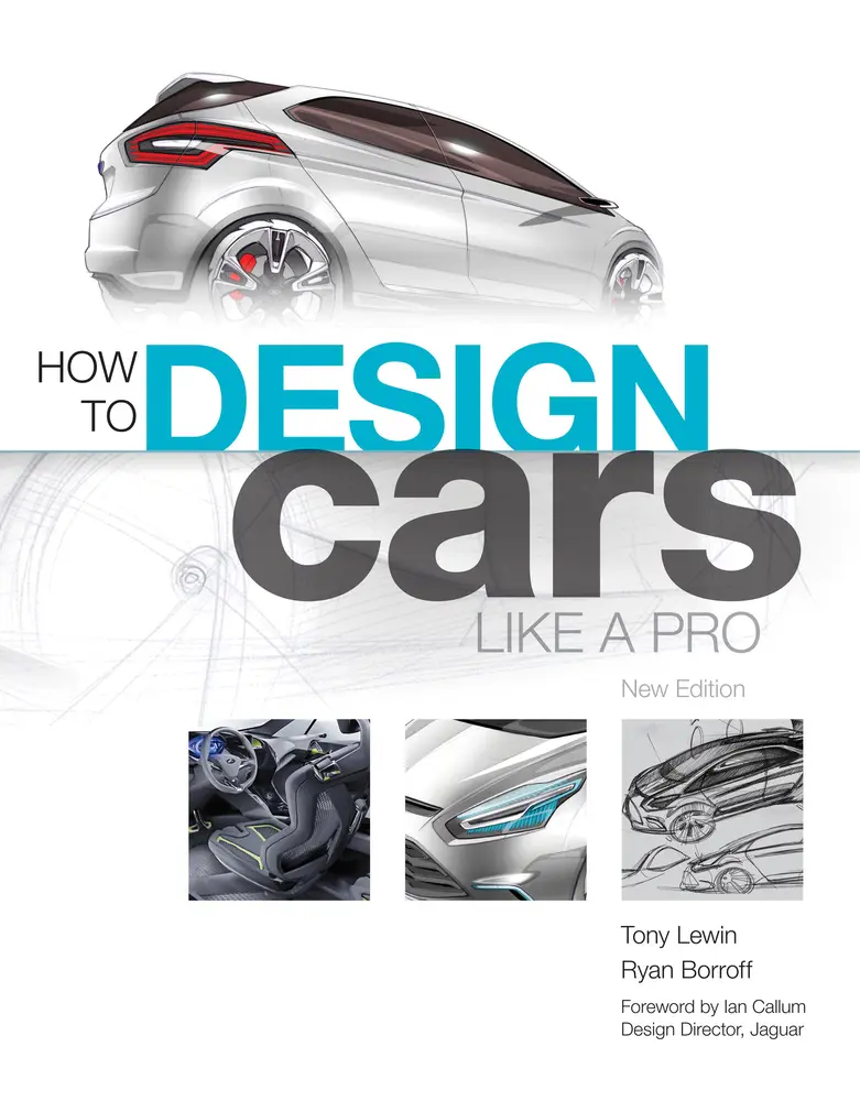 USED Book - How to Design Cars Like a Pro by Lewin, Tony (Paperback) - english