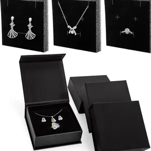 Black Magnetic Jewelry Case