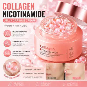 Korean Brightening Cream | Collagen & Vitamin C Moisturizer | Advanced Radiant & Firming Formula | Deep Hydrating K-Beauty Facial Care for Glowing Skin