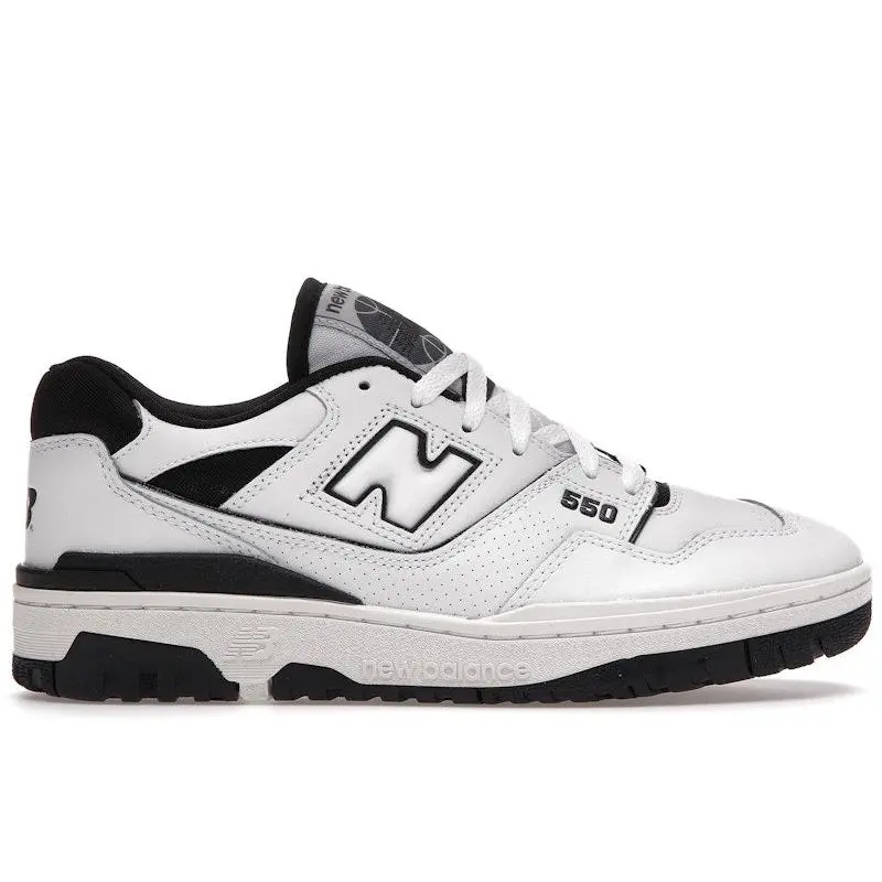 New Balance Men's 550 White Black Basketball Shoes, from StockX New Balance Men's 550 White Black Basketball Shoes, from StockX