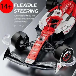 DIY Racing Car Model 1768Pcs Building Blocks, Premium ABS Texture, Ideal Gift for Birthday & Valentine's Day