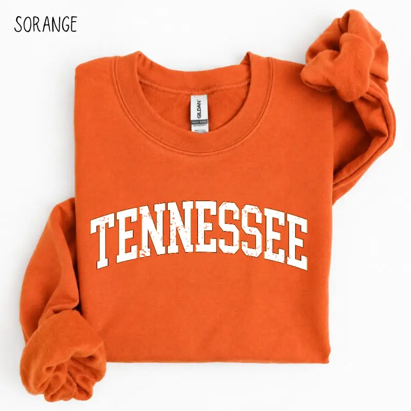 Vintage Tennessee Football Sweatshirt, Sports Sweatshirt, Game Day, Big Game, Touchdown, Tailgate Party, University, College, Women's Casual Top