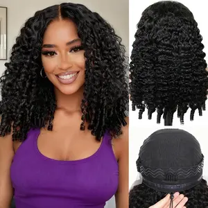 YTSOQ Affordable 200% Density Curly Wig 100% 15A Remy Human Hair 13x6 Lace Frontal Wig Natural Black Wig for Women HD Transparent Lace 13x4 Lace Front Wig 5x5 Glueless Brazilian Virgin Wigs Larger Lace Space