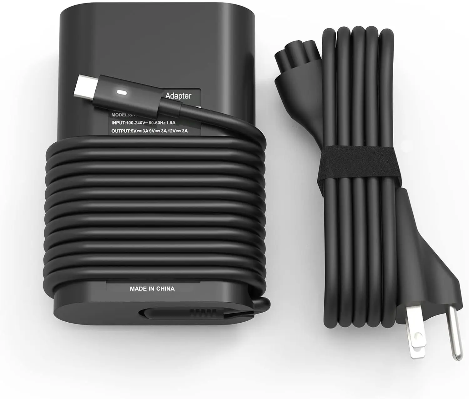 Famous Tech Shop 65W USB-C Laptop Charger for Dell XPS & Latitude | Type-C Adapter Compatible 7275 7370 5420 5285 5290 5520