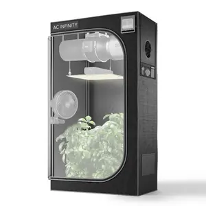 AC INFINITY Hydroponic Grow Tent Cloudlab 632 with 2 Plant Capacity and Accessories