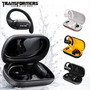 Transformers TF-T58 Wireless Earphone, IPX7 Waterproof Earbuds, Bluetooth-compatible 5.4 Earphone with Built-in Mic, Ultra-lightweight Earphone for Outdoor, Audio