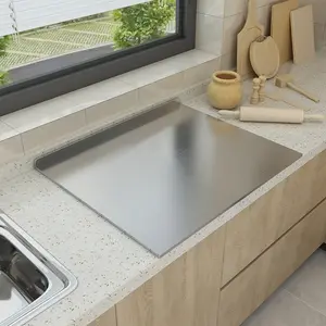 Stainless Steel Cutting Board, Durable Material, Easy to Clean, Kitchen Essential, Perfect Gift for Father's Day and Parents