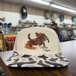 Boykin Retrieve 7 Panel Hat - Old School Camo