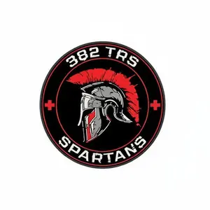 382 TRS Spartans Patch