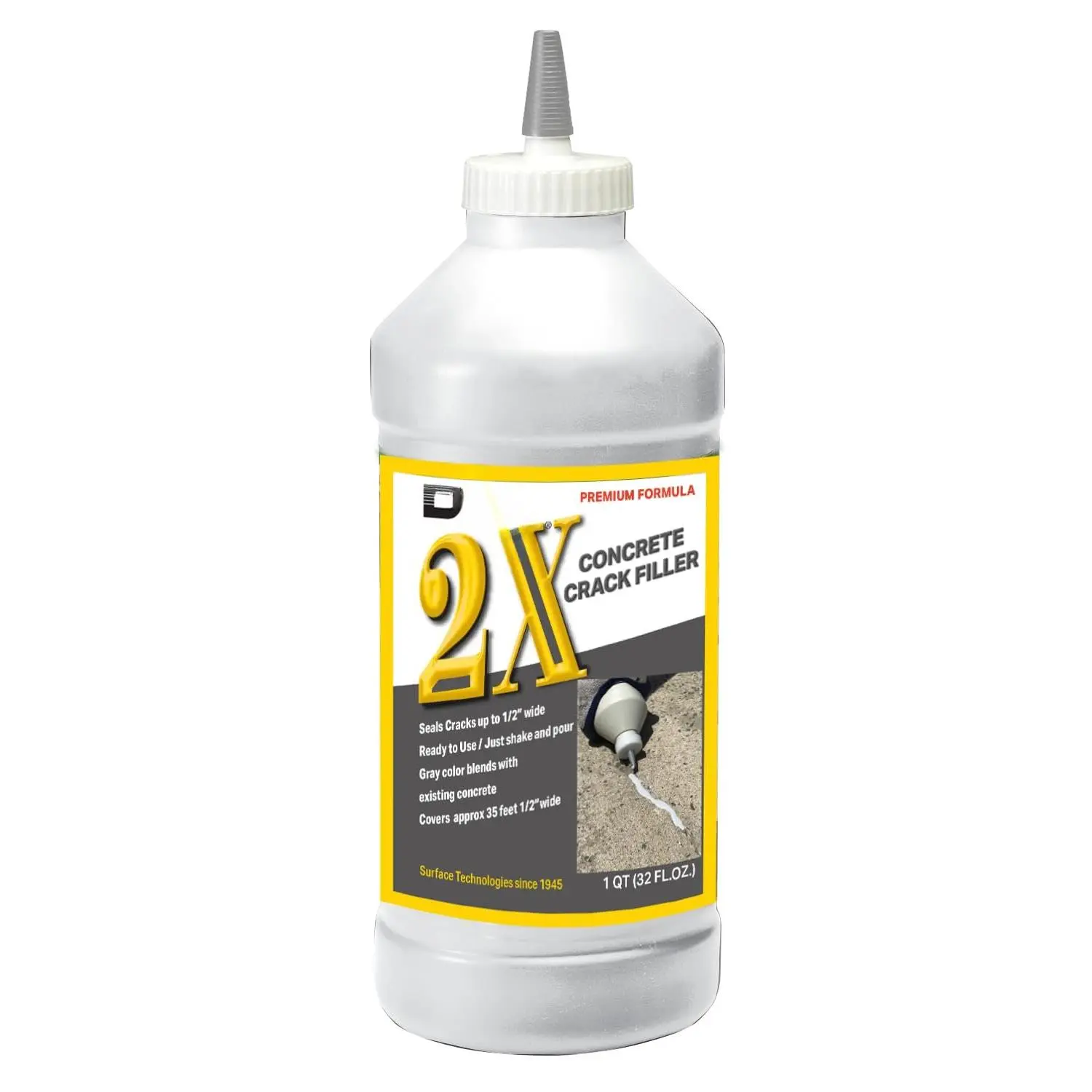 1QT 2X Concrete Crack Sealant