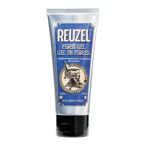 Reuzel Fiber Gel - Alcohol-Free, Non-Flaking Styling Gel with Firm & Pliable Hold, Medium Shine Finish, Water-Soluble Formula, 3.38oz - Haircare