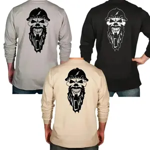 FR Benchmark Benchmark VS Everybody Flame Resistant Long Sleeve Shirt Logo Graphic Hoodie Menswear, Womenswear 5YLXQ