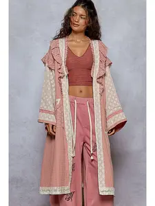 The Tabitha Patch & Lace Cardigan