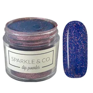 Sparkle & Co dp.250 Channel the Flannel Mini Dip Powder For Nails - 1 Jar Lasts 5-7 Manis