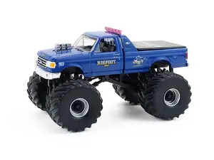 1990 Ford F-350 Bigfoot #4 Monster Truck (Kings of Crunch Series 16) Diecast 1:64 Scale Model - Greenlight 49160D