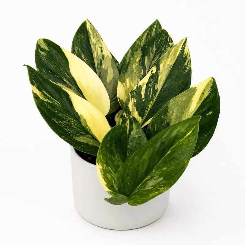Variegated Monstera Cobra Aurea  6" Pot House Plant Unique Leaves Beginner Indoor Home Decoration Hardy Plant for Bright Indirect Light