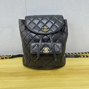 Pre-owned CHANEL leather Backpacks Duma Backpack【bf 12z】WZ00001