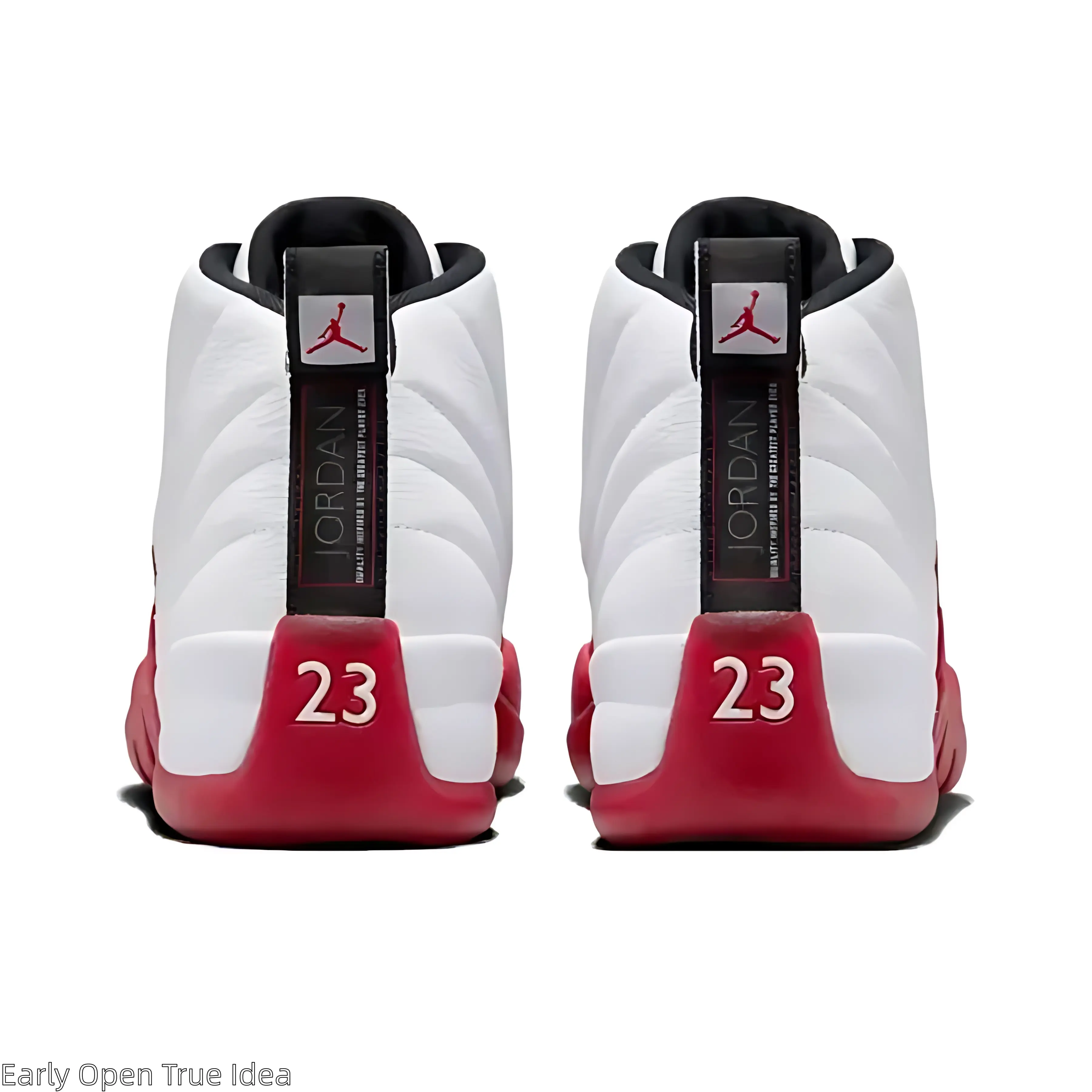White Red Vintage Retro High Top Cushioned Basketball Shoes Unisex Smooth Cowhide Leather Shock Absorbing Outsole Streetwear Casual Trainers Brand New Sealed Delivered with Original Shoe Box Trendy Youth Collector Sports Shoes