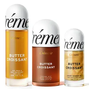 Cremerie Butter Croissant | Luxury Parisian Perfume Mist + Hair Mist + Shimmer Body Oil Gift Set