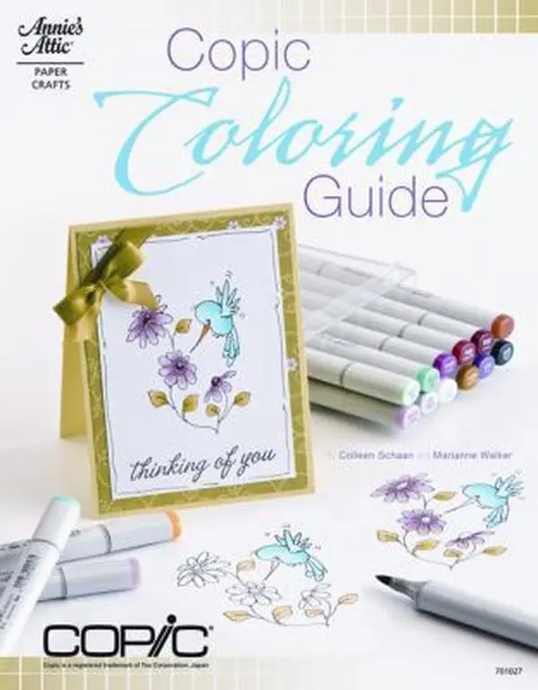 USED Book - Copic Coloring Guide by Schaan, Colleen (Paperback) - english