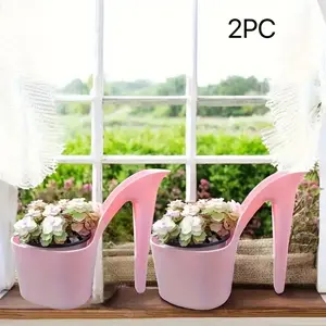High Heel Planter Pots Set of 2, Sculptural Planter, Options, Indoor Outdoor Planters, Office Desk Bedroom Living Room Window Sill Decor