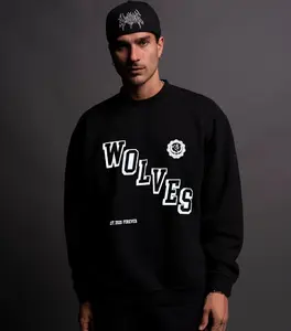 Wolves Command Gym Sweatshirt, Gym Cotton Sweatshirt, Workout Sweatshirt, Sport Gift, Gymnastic Merch Fan , Streetwear Sweatshirt, Vintage Hiphop Sweater, Retro Sweatshirt, Bodybuilding Wear, Motivation Gym Wear, Muscle Fit Outfit