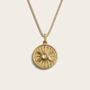 Alanis Triple Moon Necklace