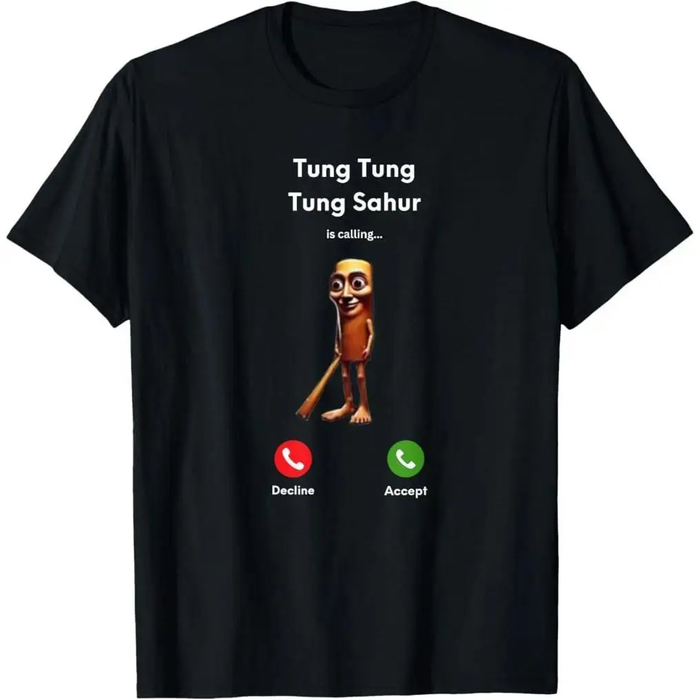 Tung Tung Tung Sahur is Calling Meme T-Shirt Unisex T-shirt