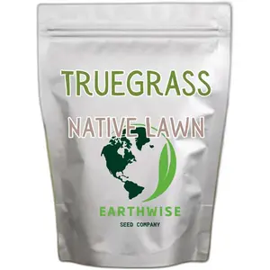 Earthwise 5lb TrueGrass Native Lawn Seed – Easy-Grow, No-Maintenance, Drought-Tolerant – Covers 2500 sq. ft.