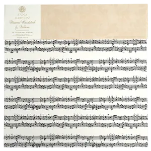Musical Cardstock and Vellum