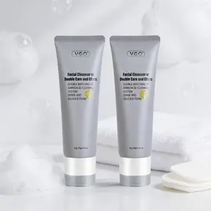 VGO Oil-Control & Clarifying Dual-Action Repair Cleanser 50g — A gentle formula that soothes and repairs the skin, suitable for daily care of all skin types — with a coconut scent for nourishing, refreshing hydration