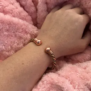 Tri-Tone Twist Couture Bangle